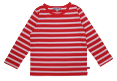 Langarmshirt mit Streifen in red/pink