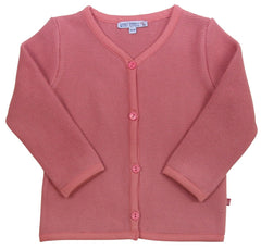 Strickjacke in dark rosé