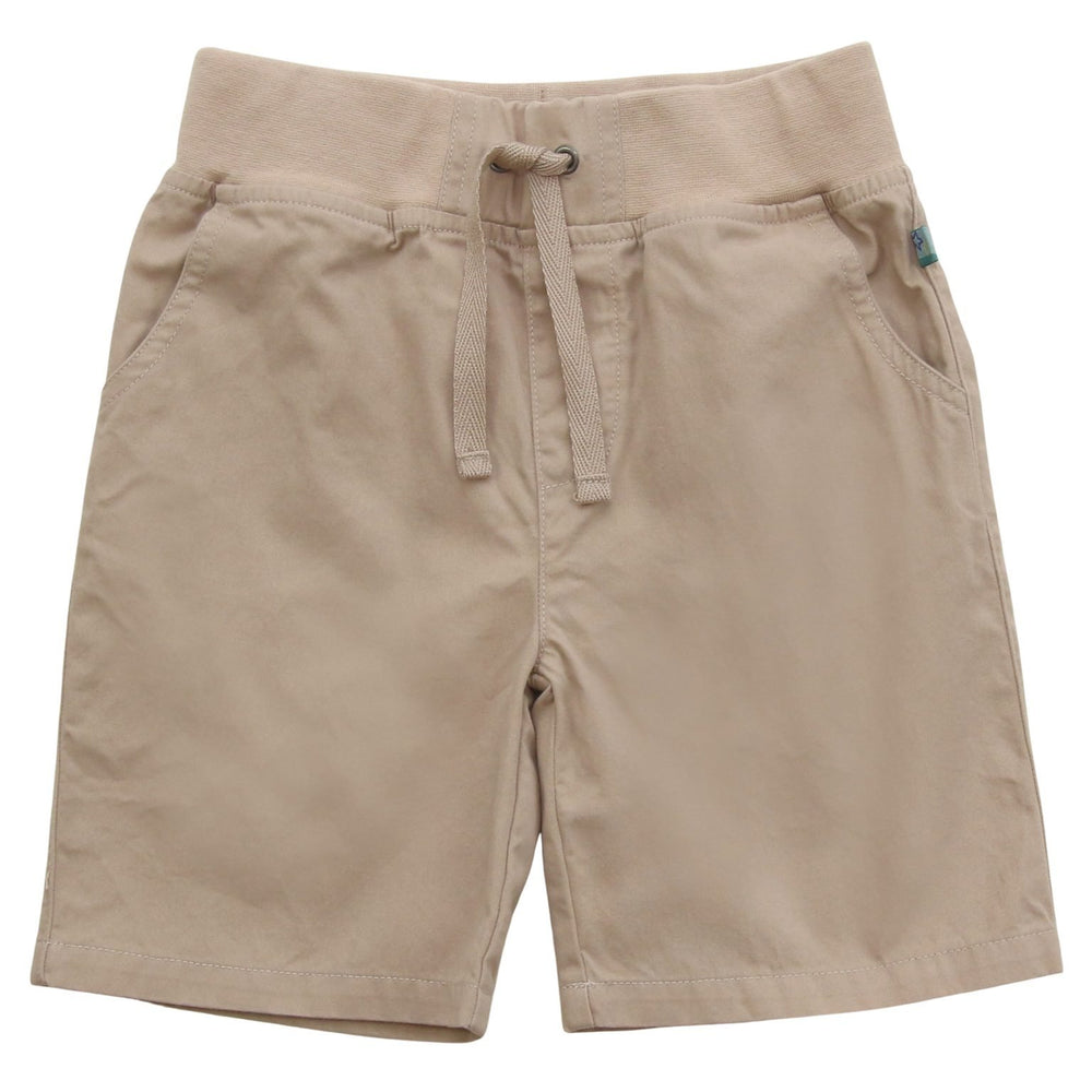 Kinder Shorts Bio Baumwolle beige weich & bequem