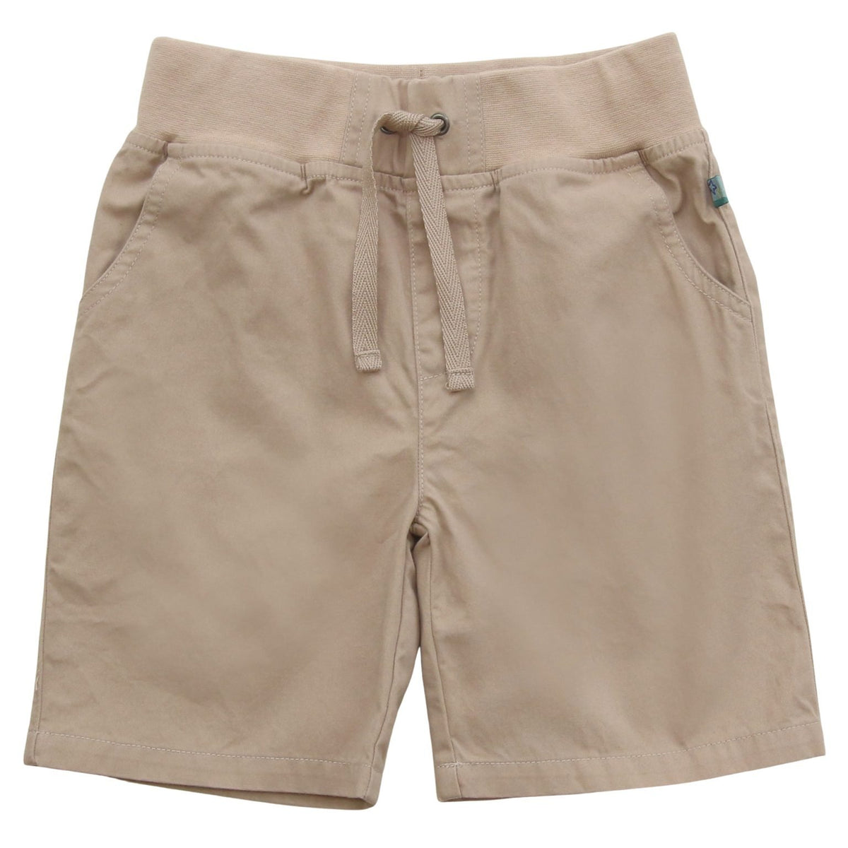 Kinder Shorts Bio Baumwolle beige weich & bequem