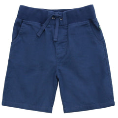 Kinder Shorts Bio Baumwolle navy weich & bequem