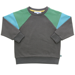Colourblocking Sweatshirt in pistachio-grass