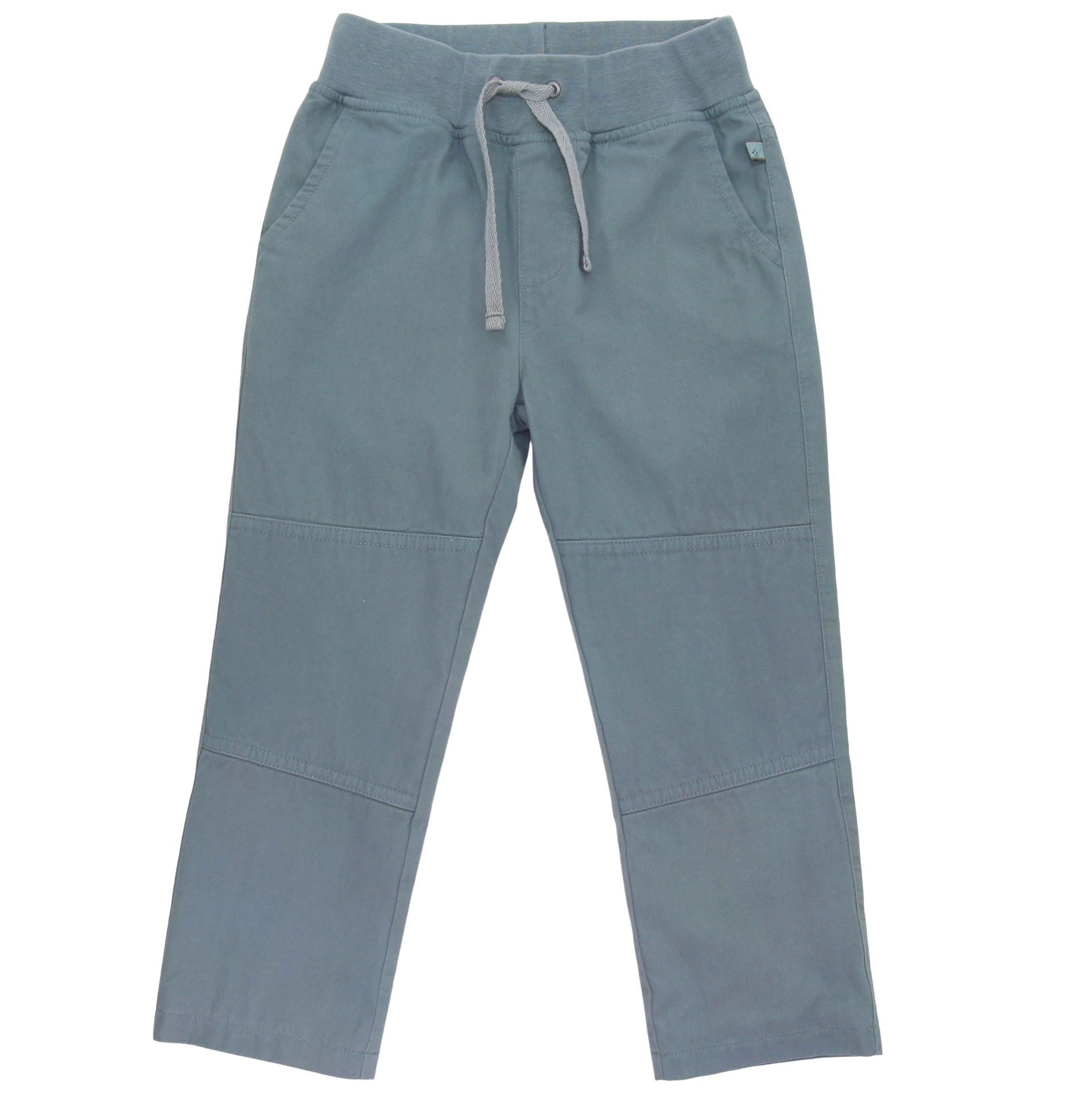 Hose mit Jerseyfutter und gedoppelten Knien in pistachio