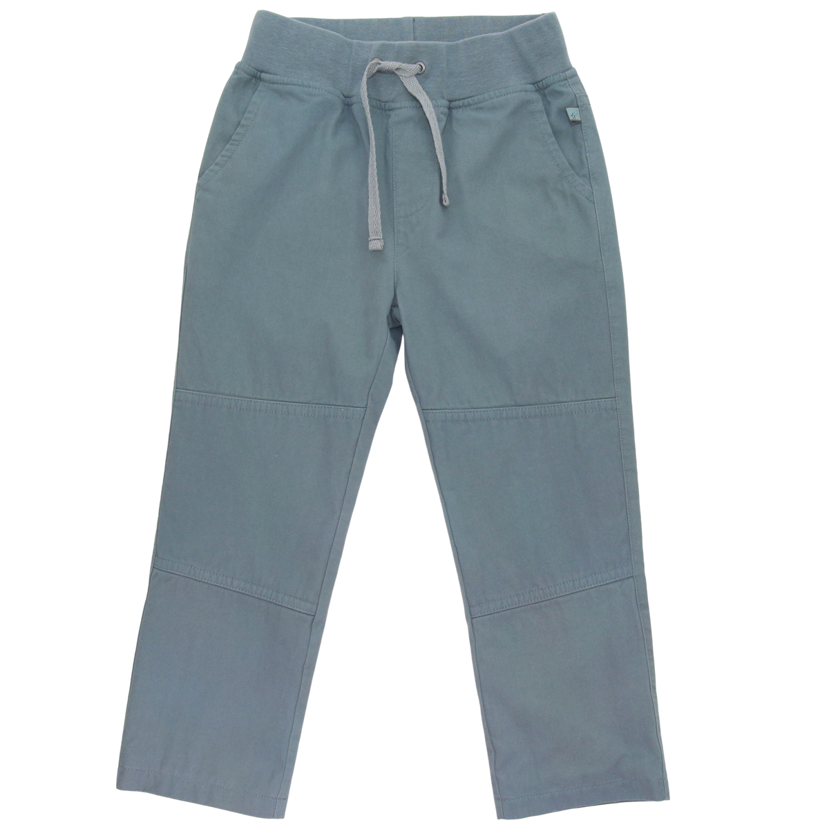 Hose mit Jerseyfutter und gedoppelten Knien in pistachio