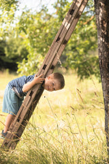 Webshorts mit Rippbund in sky