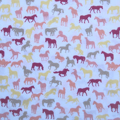 Jersey Pferde Allover Apricot