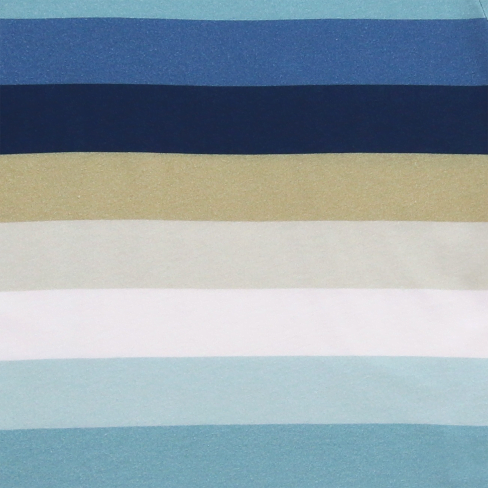 Jersey Streifendruck Blau
