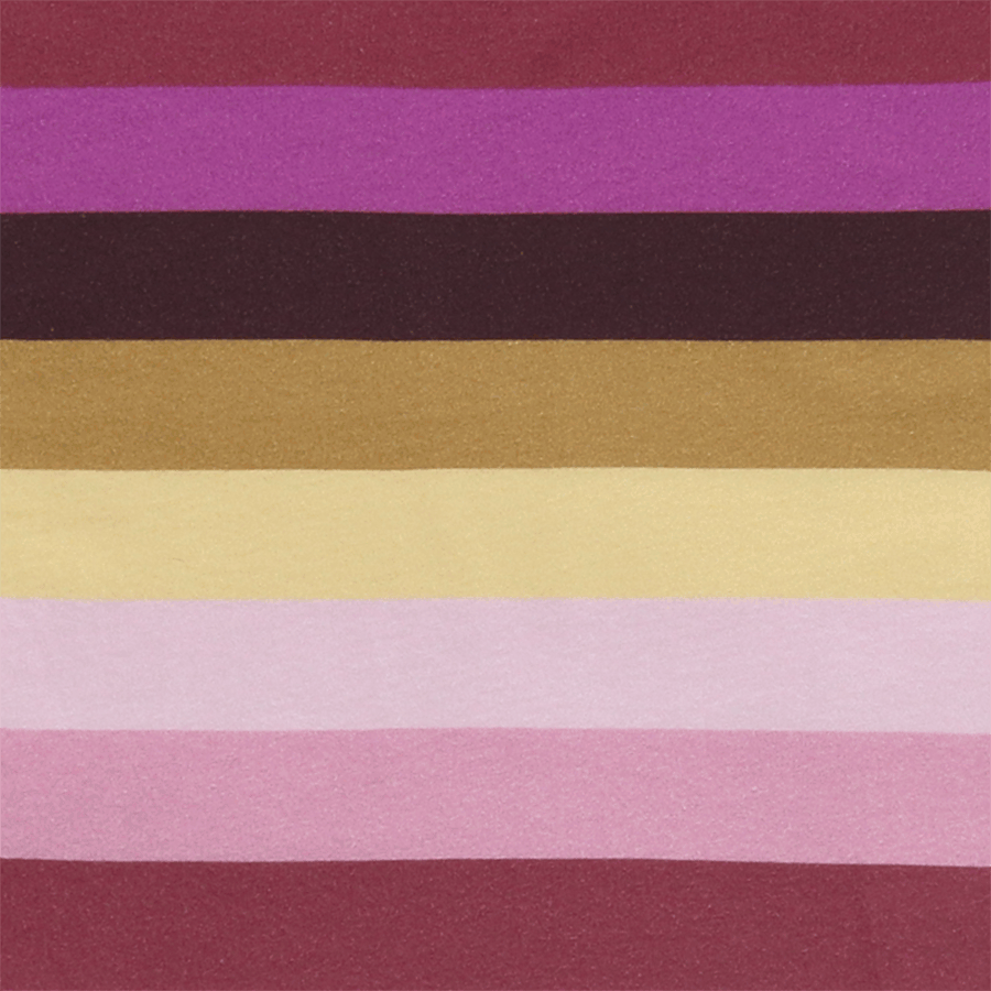 Jersey Streifendruck Magenta