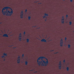 Jersey Surfbrettdruck Pflaume