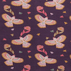 Jerseystoff Vogel