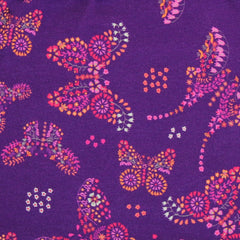 Sweatshirt Schmetterlingsdruck Grape