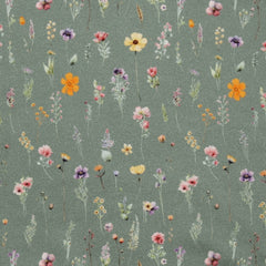 Sweatstoff Wildblumen