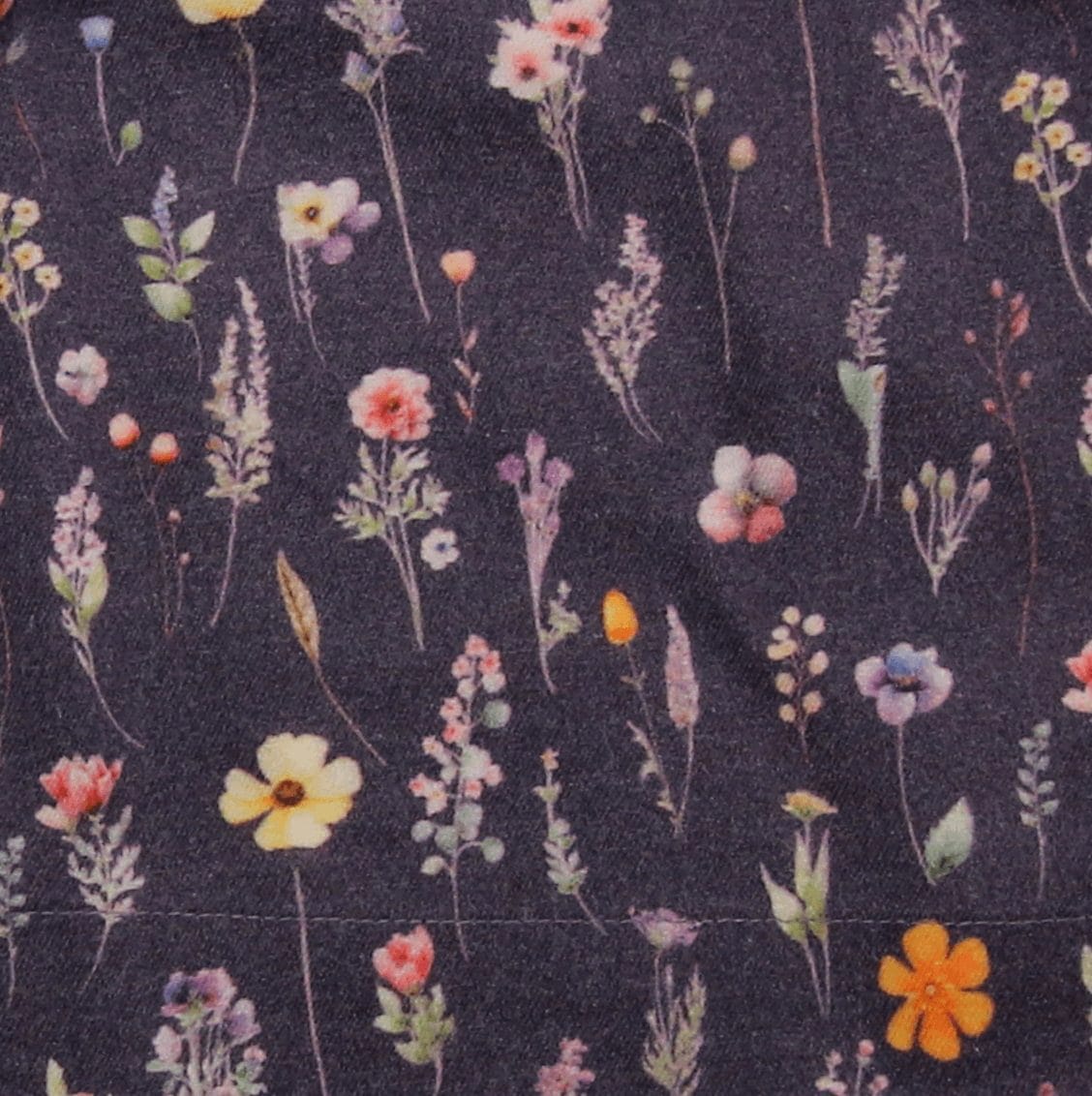 Webstoff Flanell Wildblumen