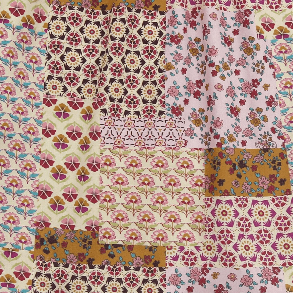 Webstoff Patchworkdruck